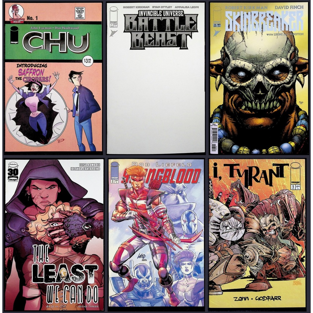 Image Comics Lot # Chu Youngblood Battle Beast Skinbreaker i, Tyrant‎ 6x Comics